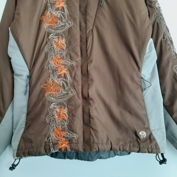 MOUNTAIN HARDWEAR Reversible Embroidered Primaloft Insulated Winter Jacket Sz M - Picture 3 of 16